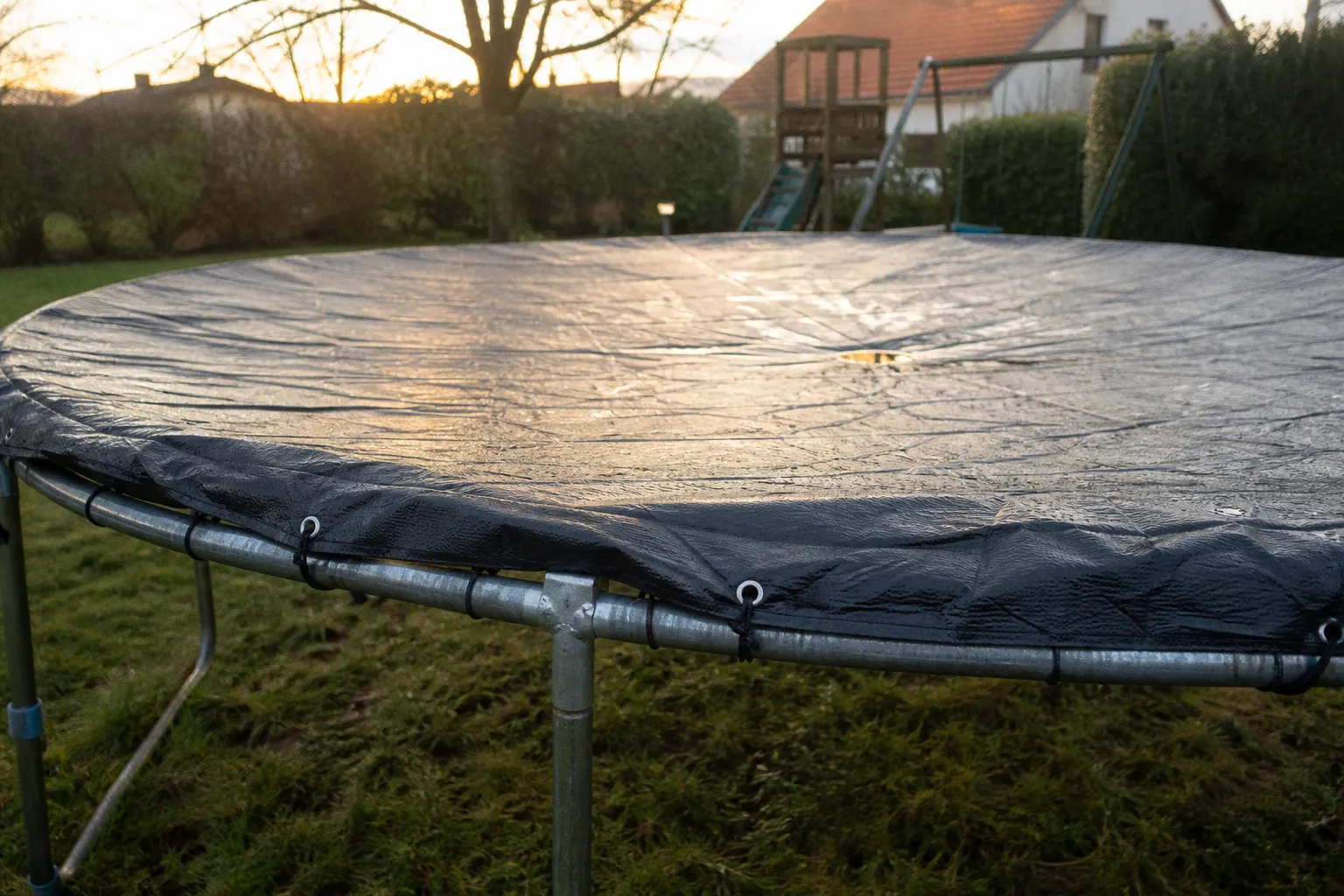 Bâche de protection de trampoline : critères et verdict