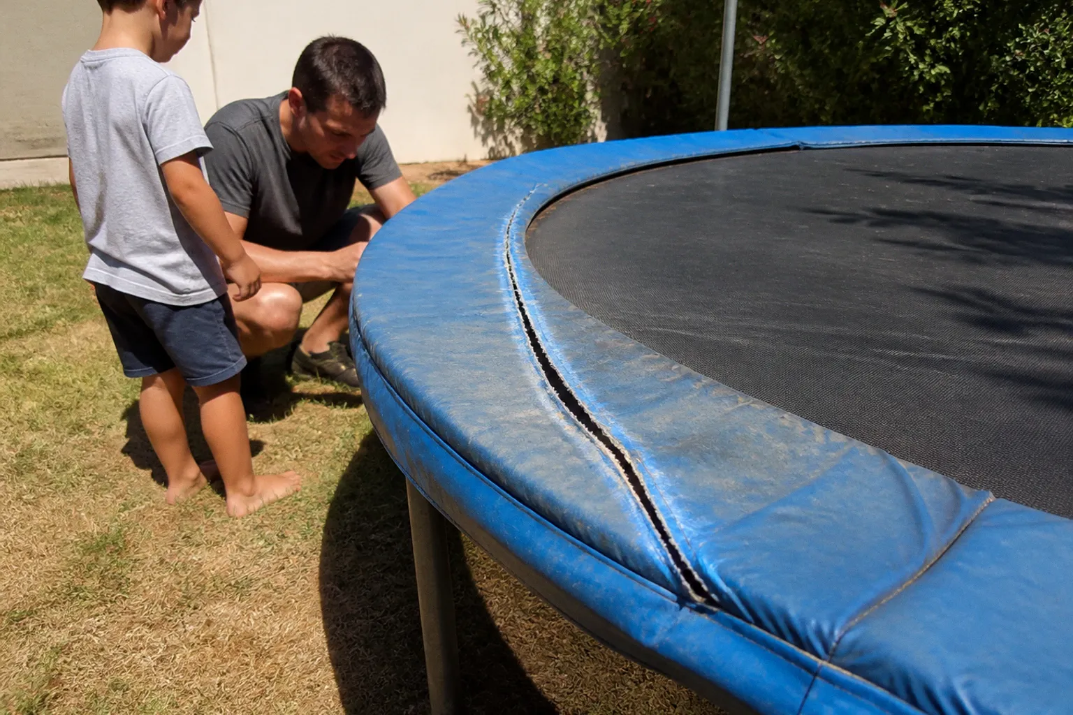 Coussin de trampoline en PVC : un investissement rentable ?