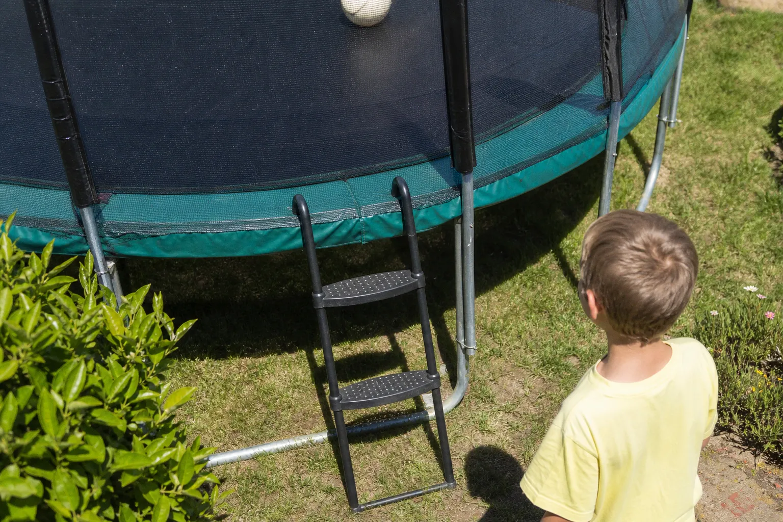 Échelle de trampoline : trois solutions pour un accès sécurisé