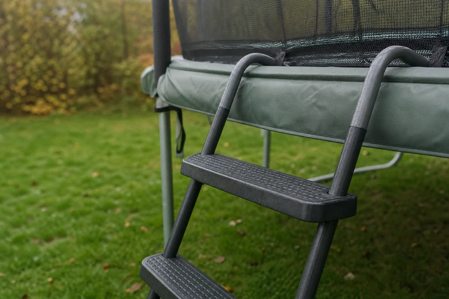 Échelle pour trampoline : critères pour un accès sécurisé