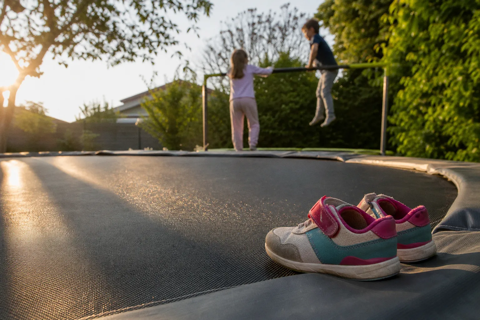 Exercices de motricité sur trampoline : 5 idées selon l'âge