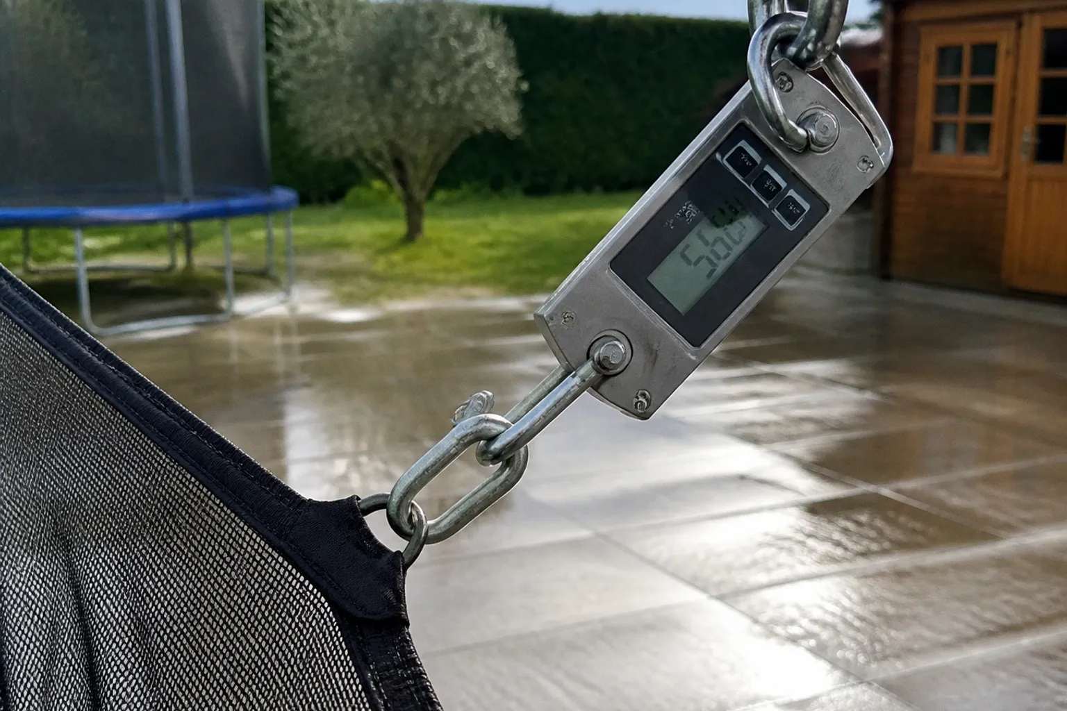 Filet de trampoline : les résultats de nos tests de traction