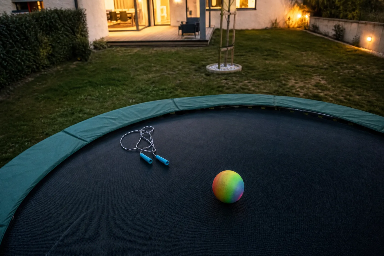Jeux de motricité sur trampoline : les meilleures activités dynamiques pour le jardin