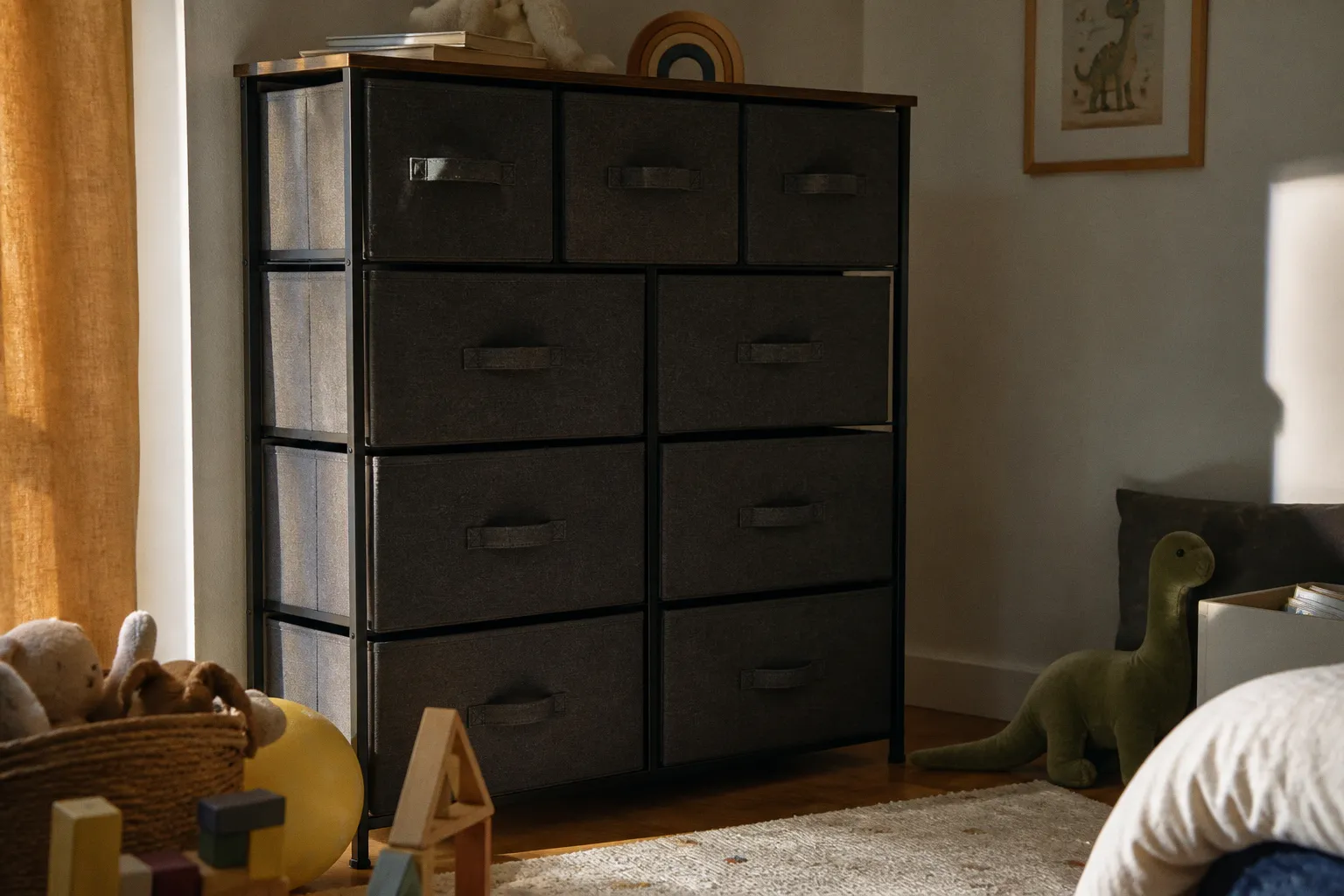 Rappel de sécurité : les commodes Mainstays à neuf tiroirs présentent un risque de basculement