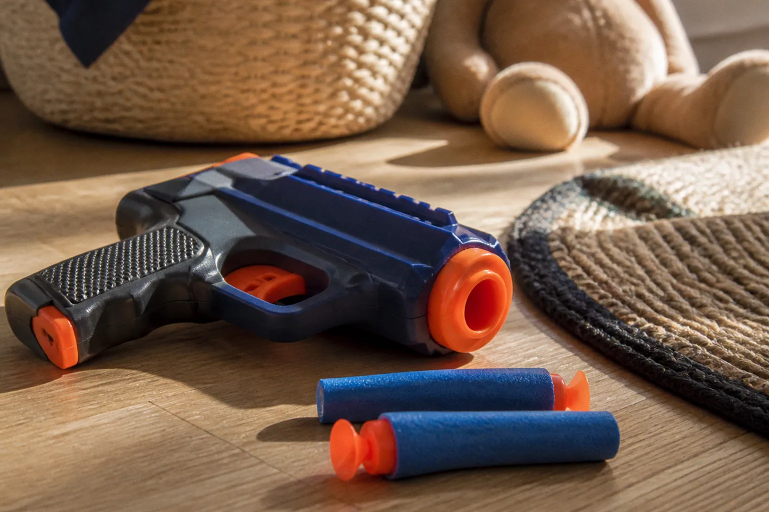 Rappel du pistolet City Defender : risques d'étouffement pour les enfants