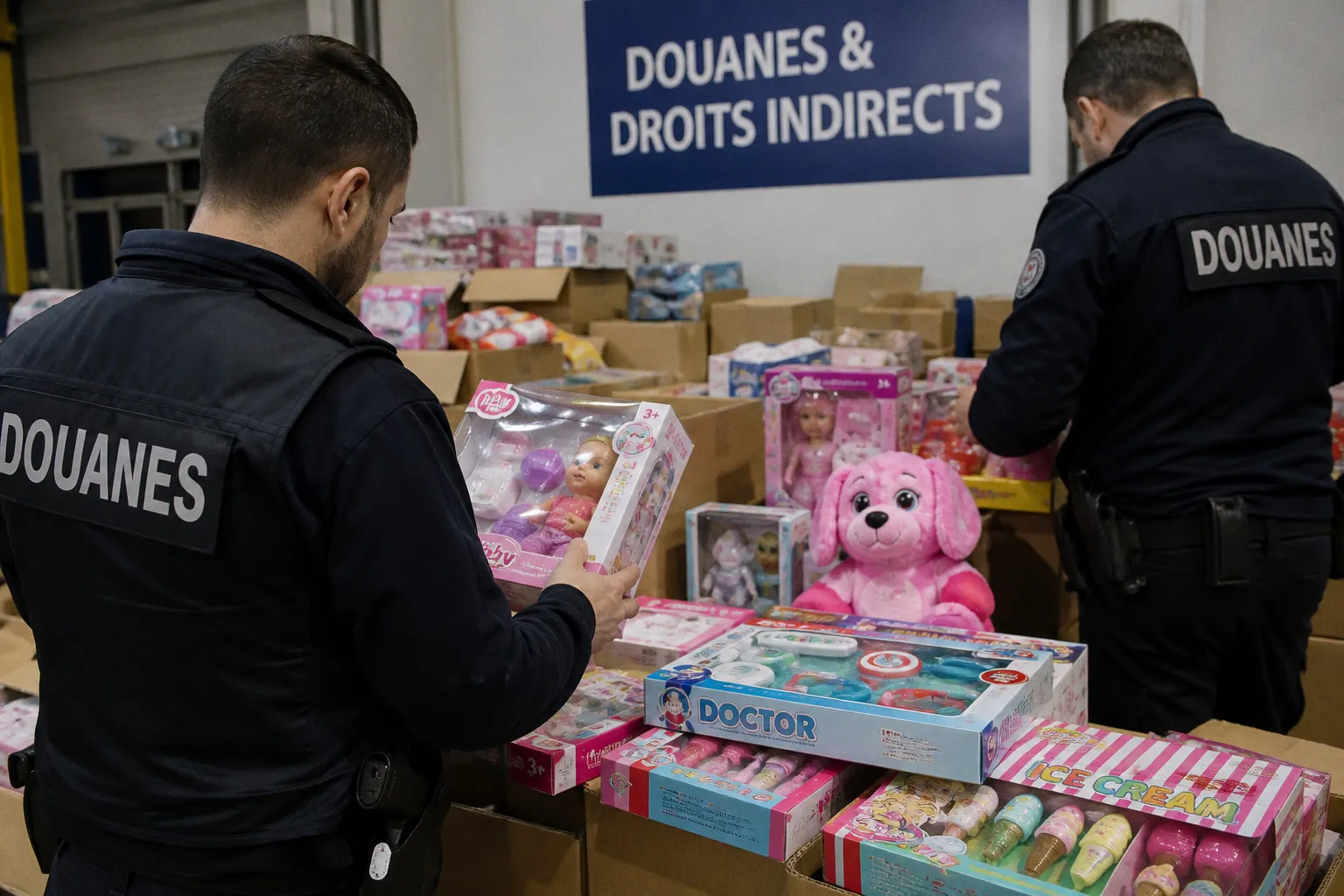 Saisie record à Marseille : 51 000 jouets dangereux retirés du marché