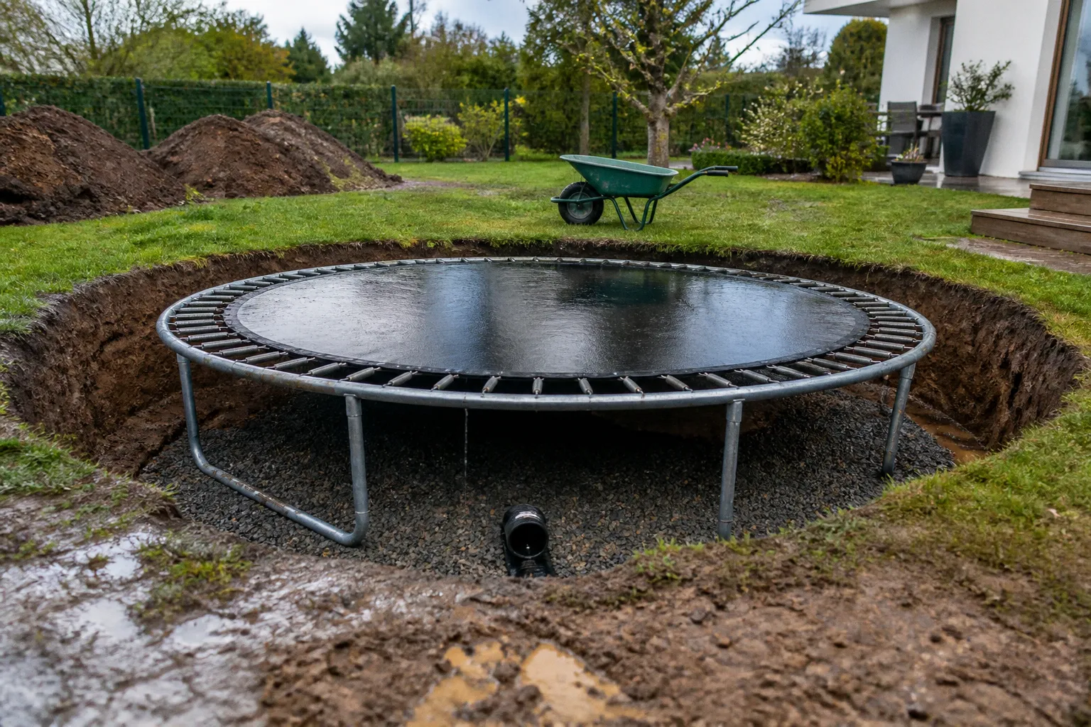 Trampoline enterré : un investissement vraiment rentable ?